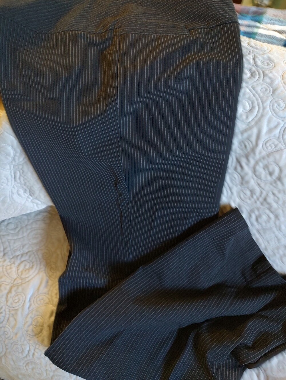 BNNU Metaphor Brand Pinstripe Slacks